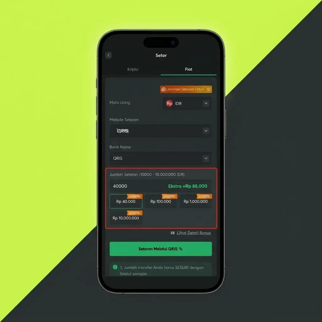 Panduan langkah deposit uang di BC Game untuk pemain Indonesia melalui QRIS, transfer bank, e-wallet, atau cryptocurrency.