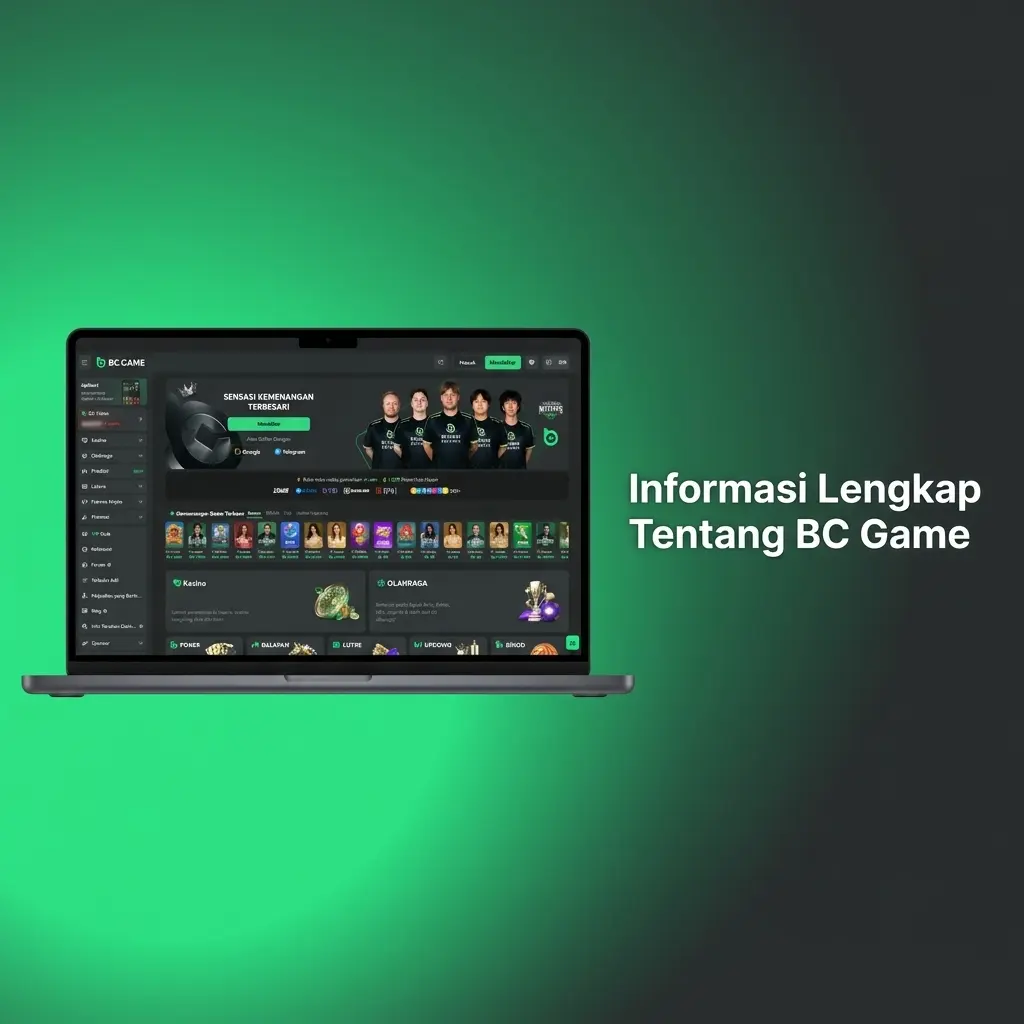 Informasi lengkap BC Game: sejarah, lisensi Curacao, ragam permainan kasino, metode pembayaran, dan sistem keamanan platform.