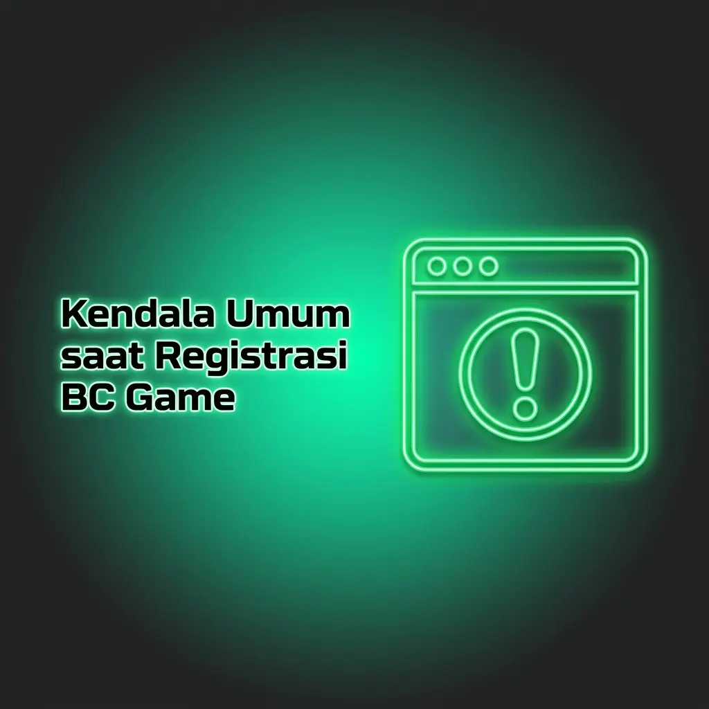 Tabel kendala umum dan solusi saat registrasi akun BC Game, termasuk OTP, kata sandi, dan verifikasi KYC.