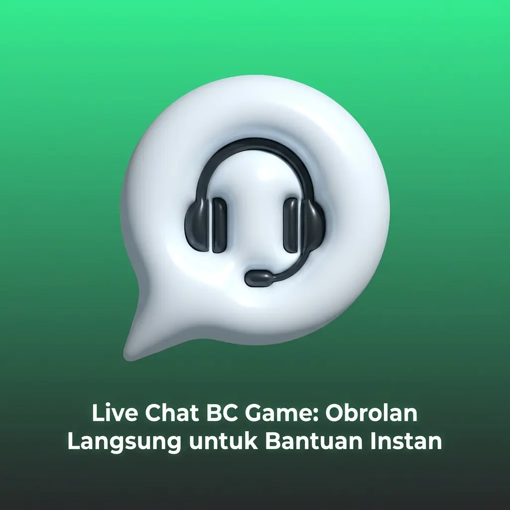 Fitur live chat BC Game untuk bantuan instan seputar deposit, penarikan, akun, dan bonus selama 24 jam